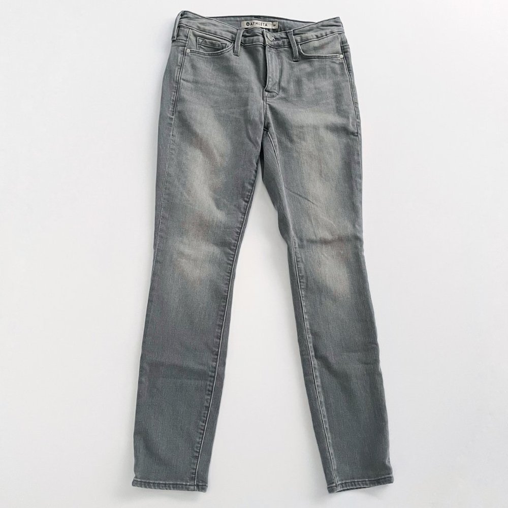 Athleta Sculptek Denim Skinny Jeans - Grey 2P